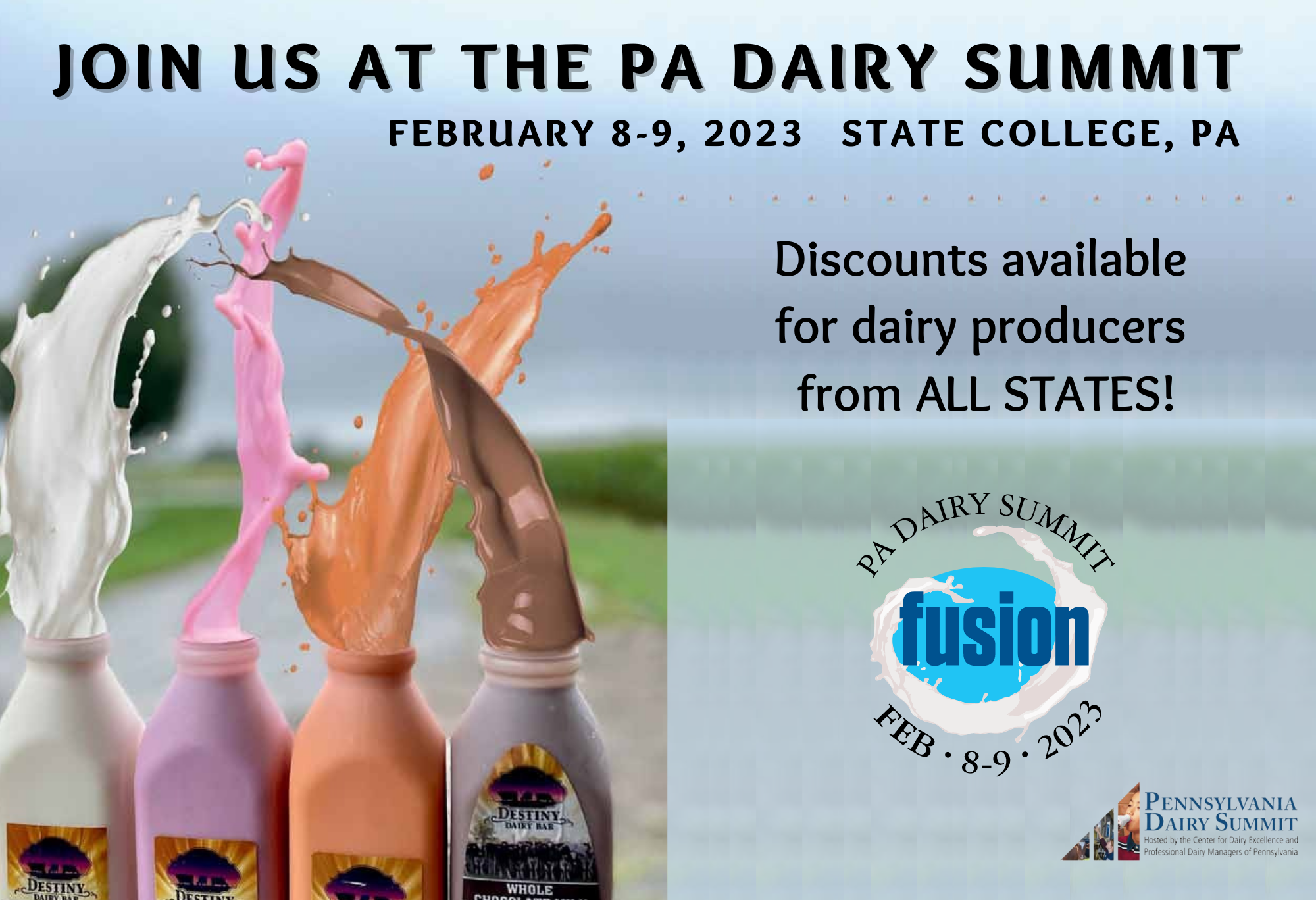 Discounts Available for PA and OutofState Dairy Producers to Attend