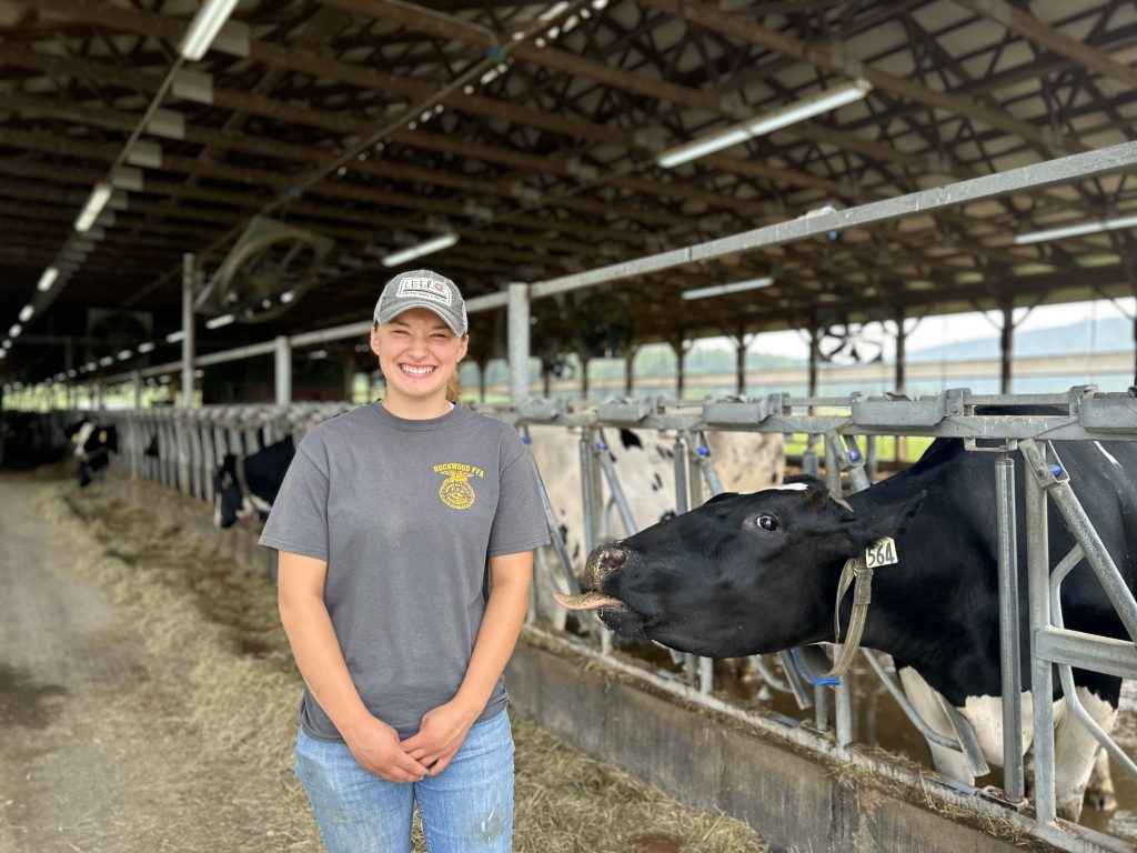 Meet Cameron, an OnFarm Intern Gaining Experience on a Robotic Dairy